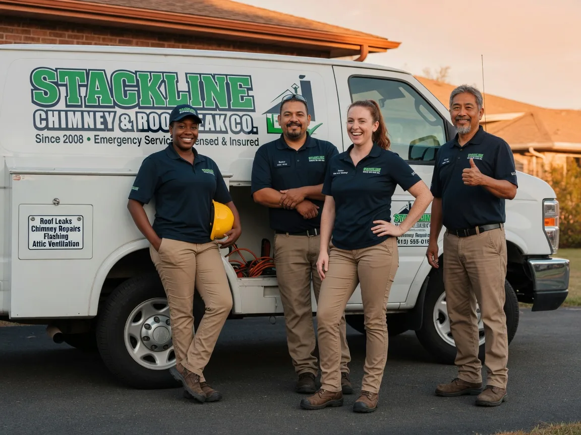 Chimney flashing repair company in Clayton, IL